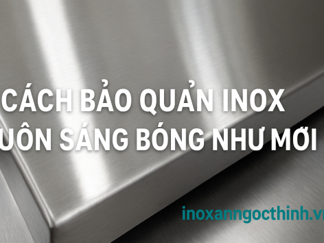 🌟 Cách Bảo Quản Inox Luôn Sáng Bóng Như Mới – Bí Quyết Từ Chuyên Gia